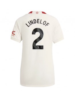 Manchester United Victor Lindelof #2 Replika Tredje Kläder Dam 2023-24 Kortärmad